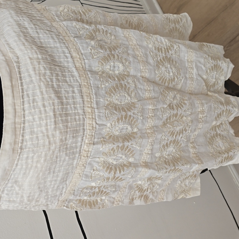 Cream Skirt